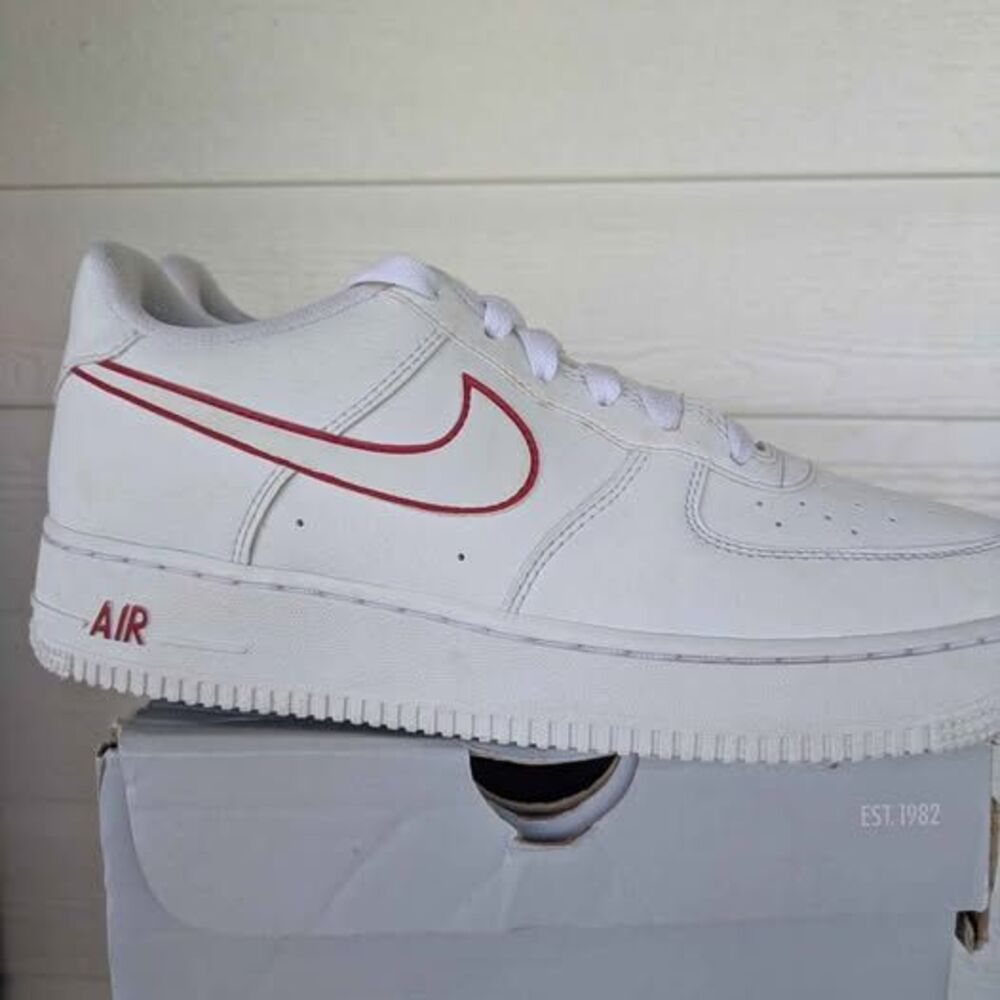 Nike Air Force 1 GS White/University Red